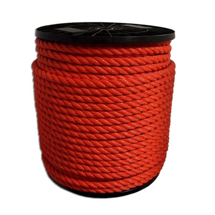 Snel methaan Phalanx Polyethyleen touw 200m (oranje)
